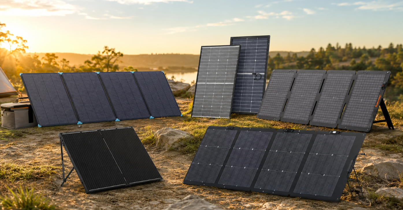 best portable solar panels for power stations